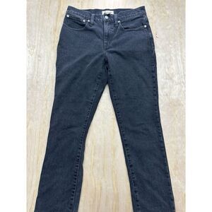 Madewell Women’s Jean Tomboy Straight 26 Black‎ EUC Denim